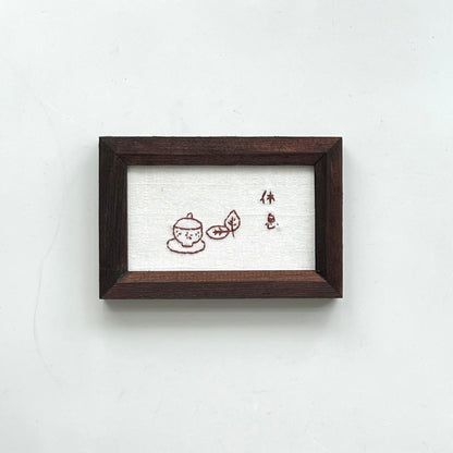 A Small Pause (Brown) | Frames