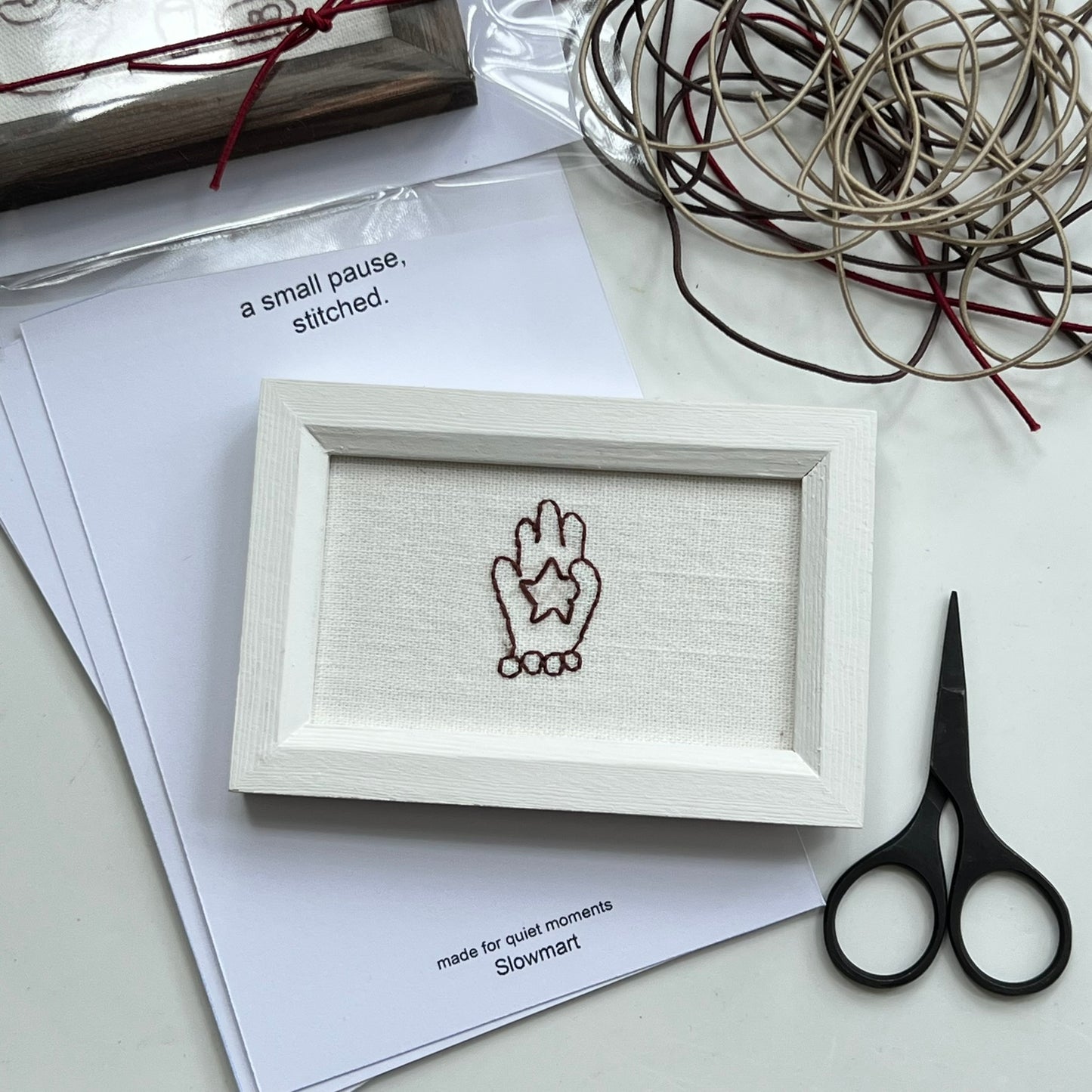 A Small Pause (White) | Frames