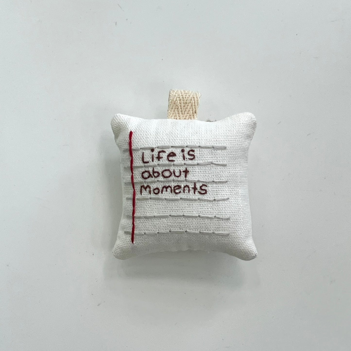 Pocket Note for Gentle Days (Small) | Bag Charm / Keychain