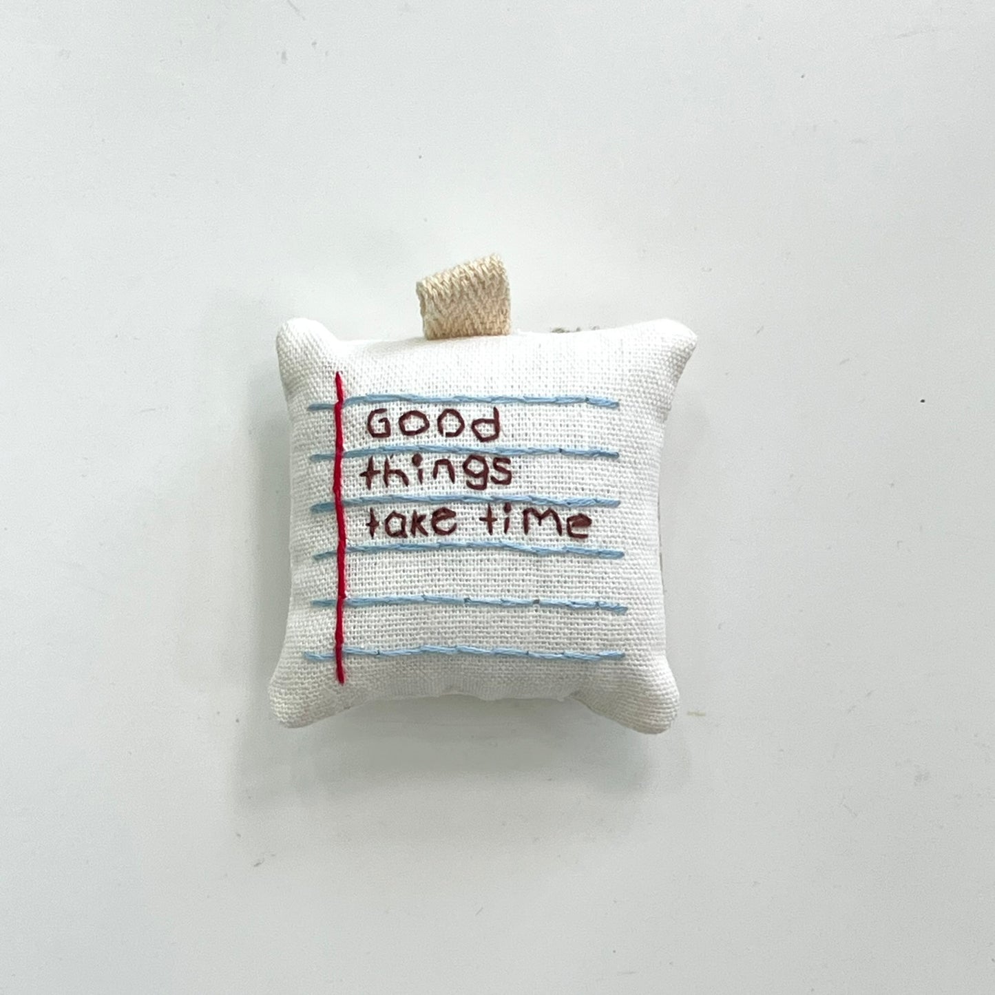 Pocket Note for Gentle Days (Small) | Bag Charm / Keychain