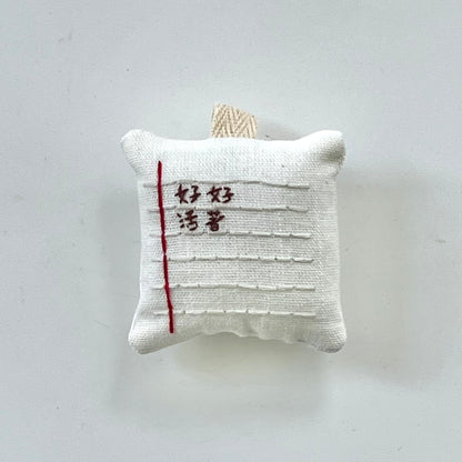 Pocket Note for Gentle Days (Small) | Bag Charm / Keychain