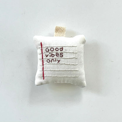 Pocket Note for Gentle Days (Small) | Bag Charm / Keychain