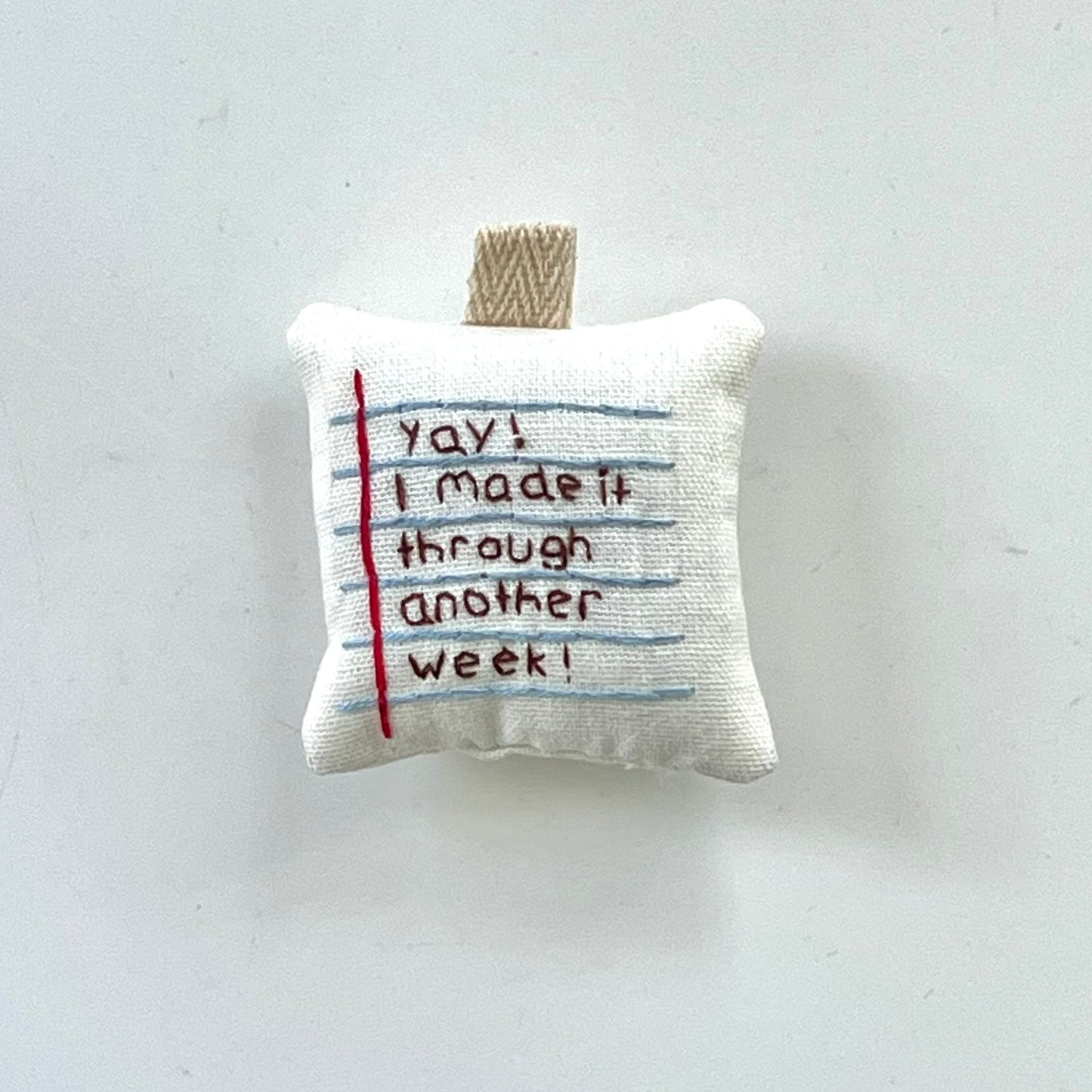 Pocket Note for Gentle Days (Small) | Bag Charm / Keychain