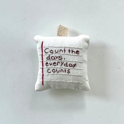 Pocket Note for Gentle Days (Small) | Bag Charm / Keychain