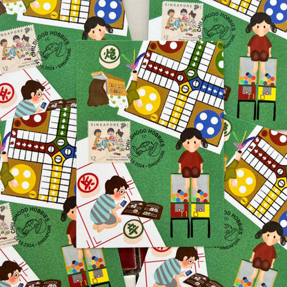 Childhood Hobbies | Postcard / Maxicard