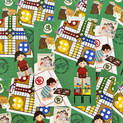 Childhood Hobbies | Postcard / Maxicard