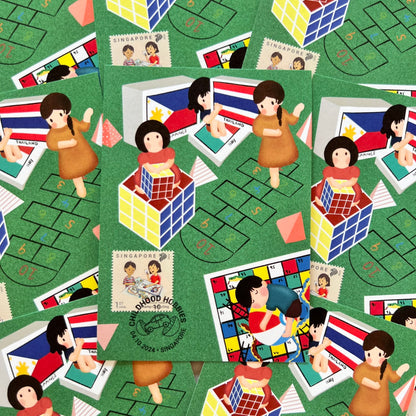 Childhood Hobbies | Postcard / Maxicard