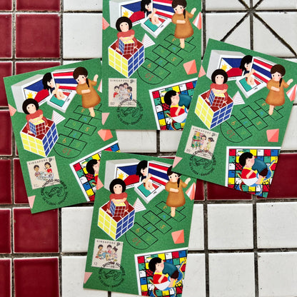 Childhood Hobbies | Postcard / Maxicard