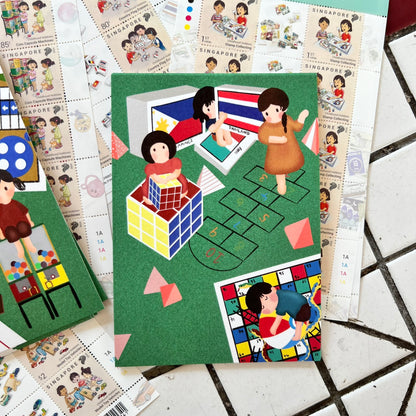 Childhood Hobbies | Postcard / Maxicard