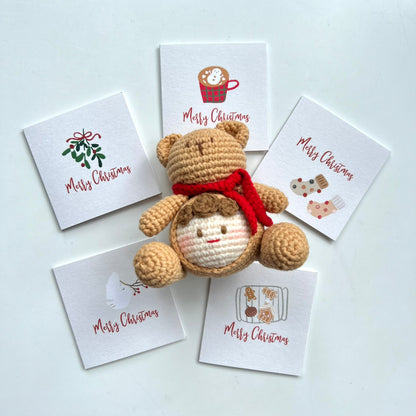 Mini Christmas Greeting Gift Card | Greeting Card