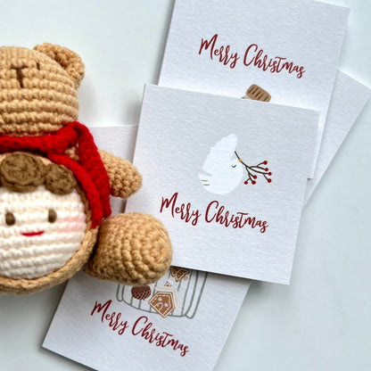 Mini Christmas Greeting Gift Card | Greeting Card