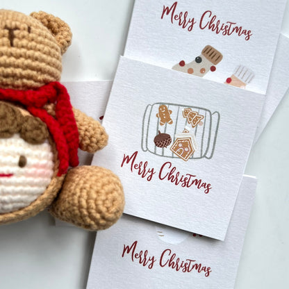 Mini Christmas Greeting Gift Card | Greeting Card