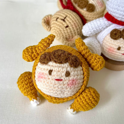 Festive Crochet Pals Collection | Bag Charm / Keychain / Display