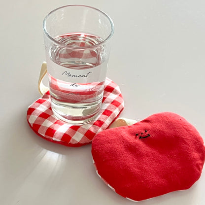 Fruit-Themed Plush | Bag Charm / Keychain / Coaster