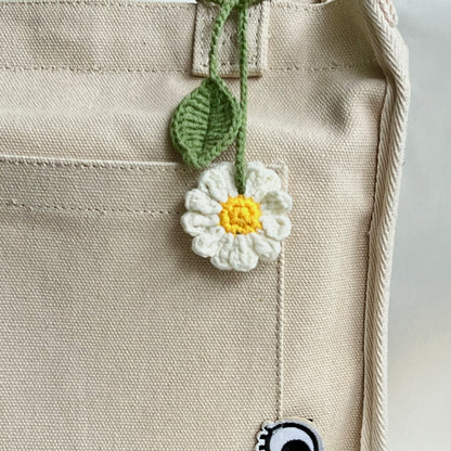 Crochet Flower Floral | Bookmark
