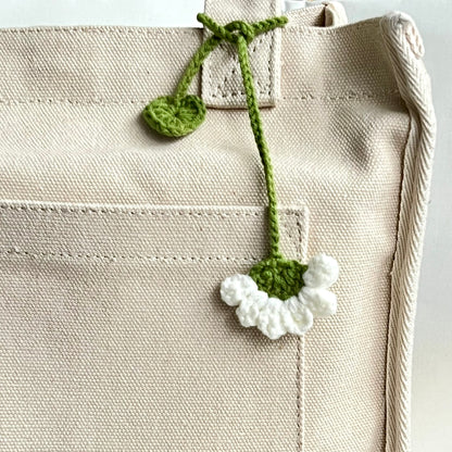 Crochet Flower Floral | Bookmark