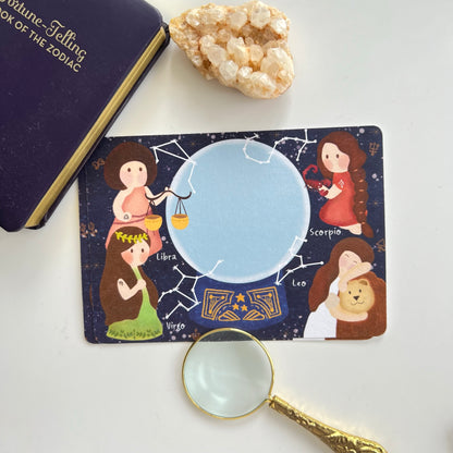Horoscope Leo Virgo Libra Scorpio | Postcard / Maxicard