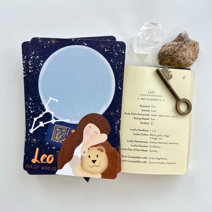 Horoscope Leo Virgo Libra Scorpio | Postcard / Maxicard