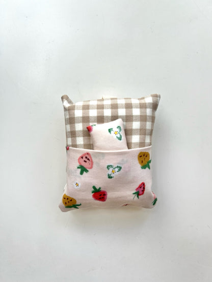 Plush Bestie Bedding Large | Bag Charm / Keychain