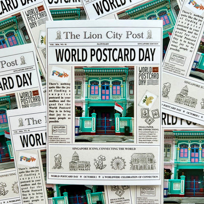 The Lion City Post World Postcard Day 2026 | Postcard
