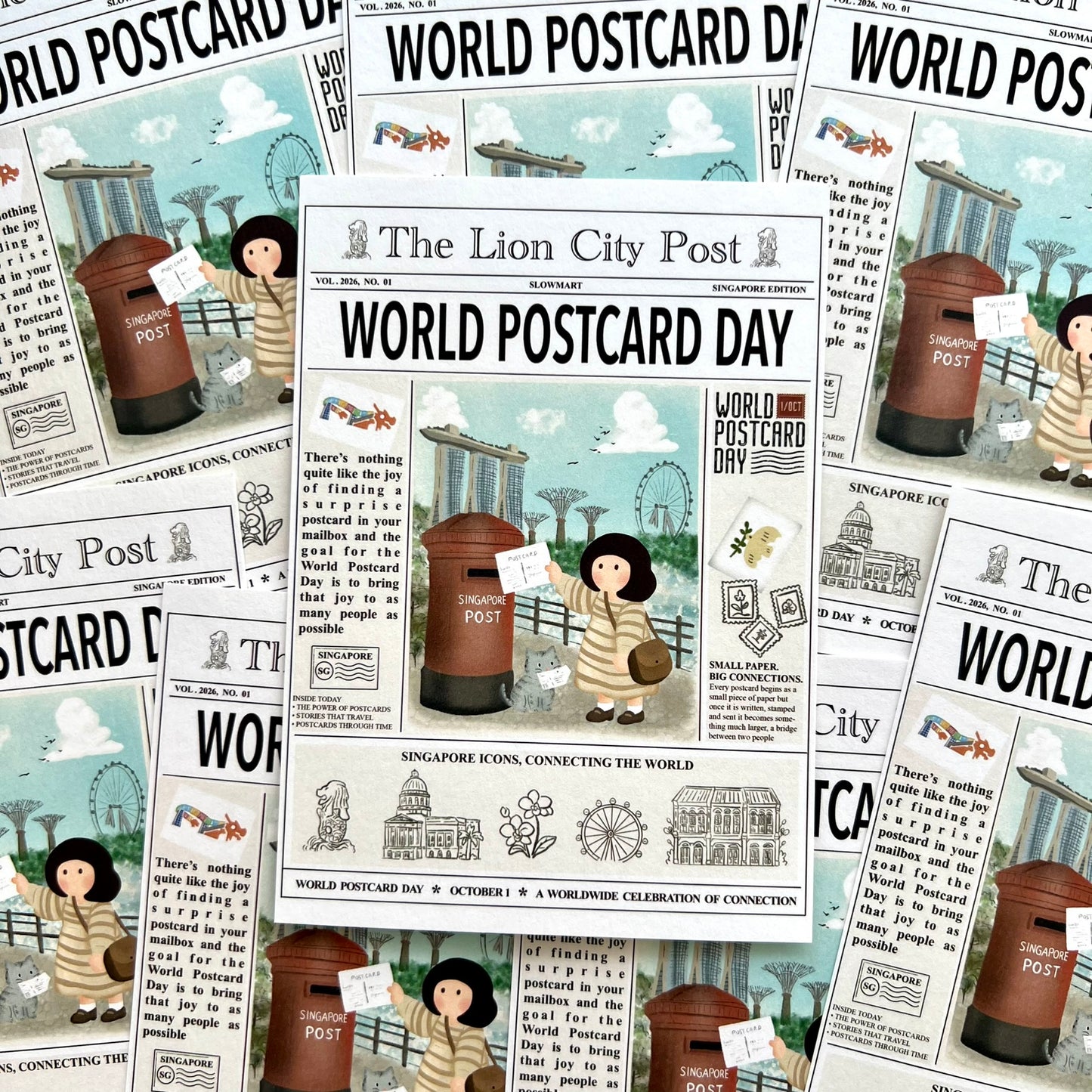 The Lion City Post World Postcard Day 2026 | Postcard