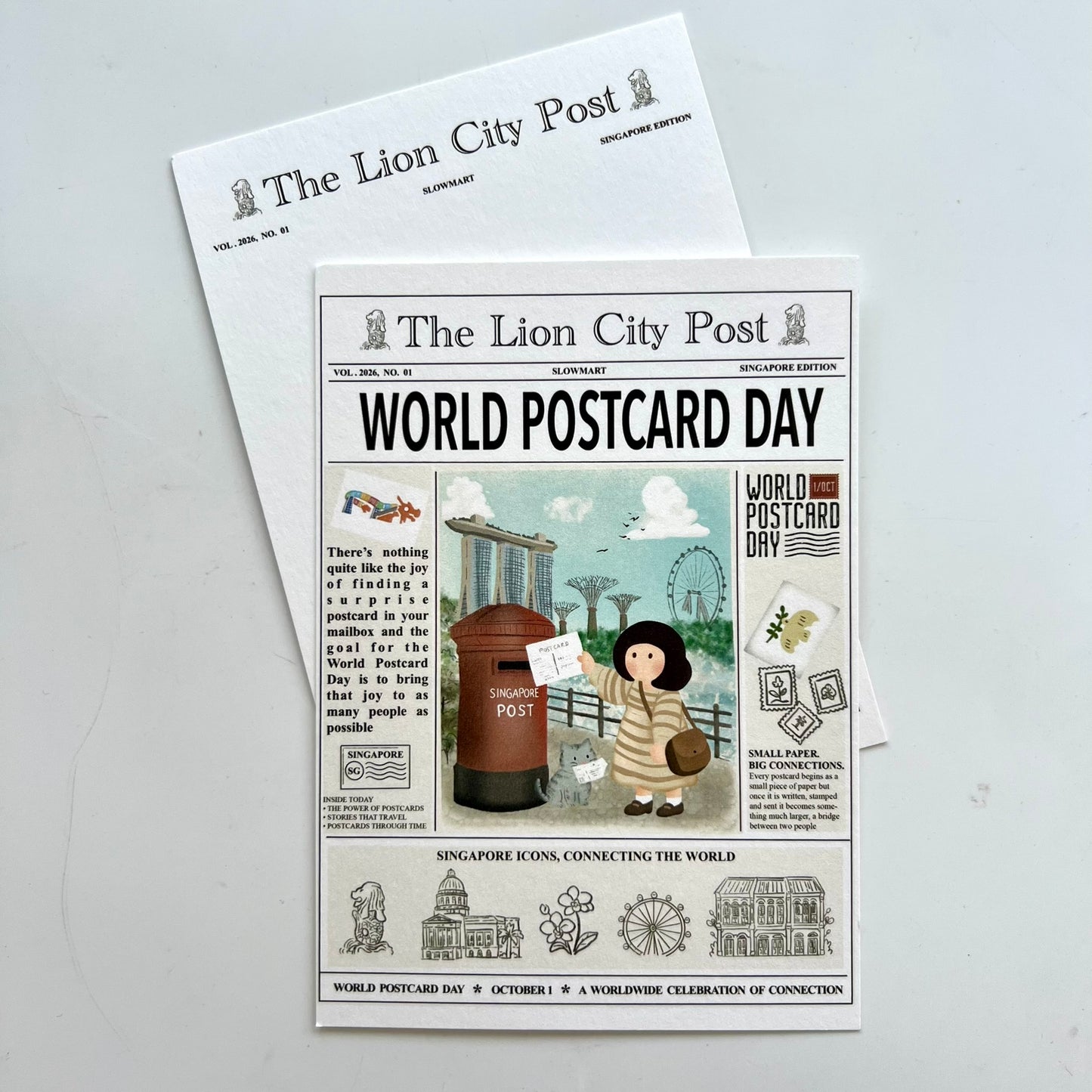 The Lion City Post World Postcard Day 2026 | Postcard