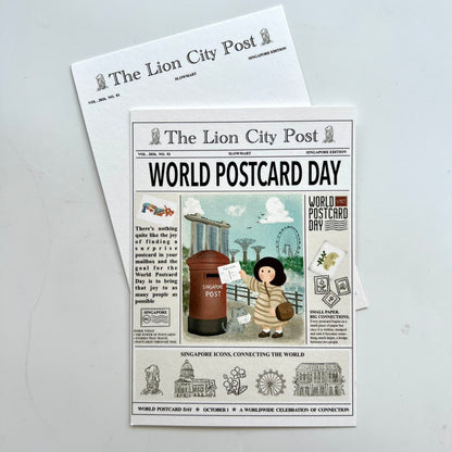 The Lion City Post World Postcard Day 2026 | Postcard