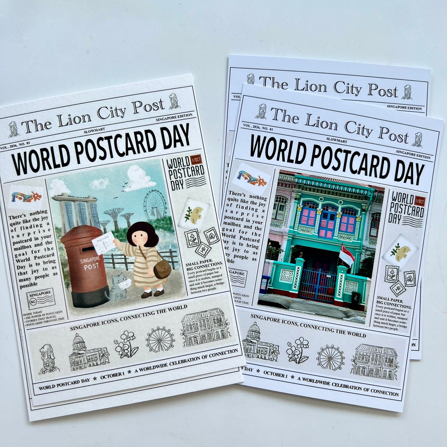 The Lion City Post World Postcard Day 2026 | Postcard