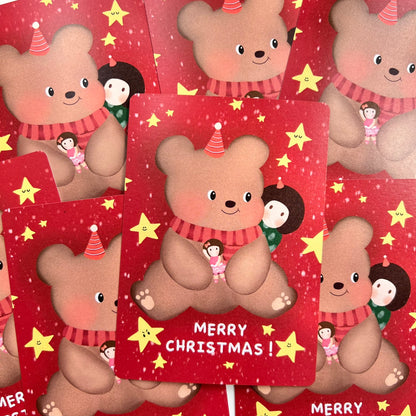 Beary Christmas | Postcard