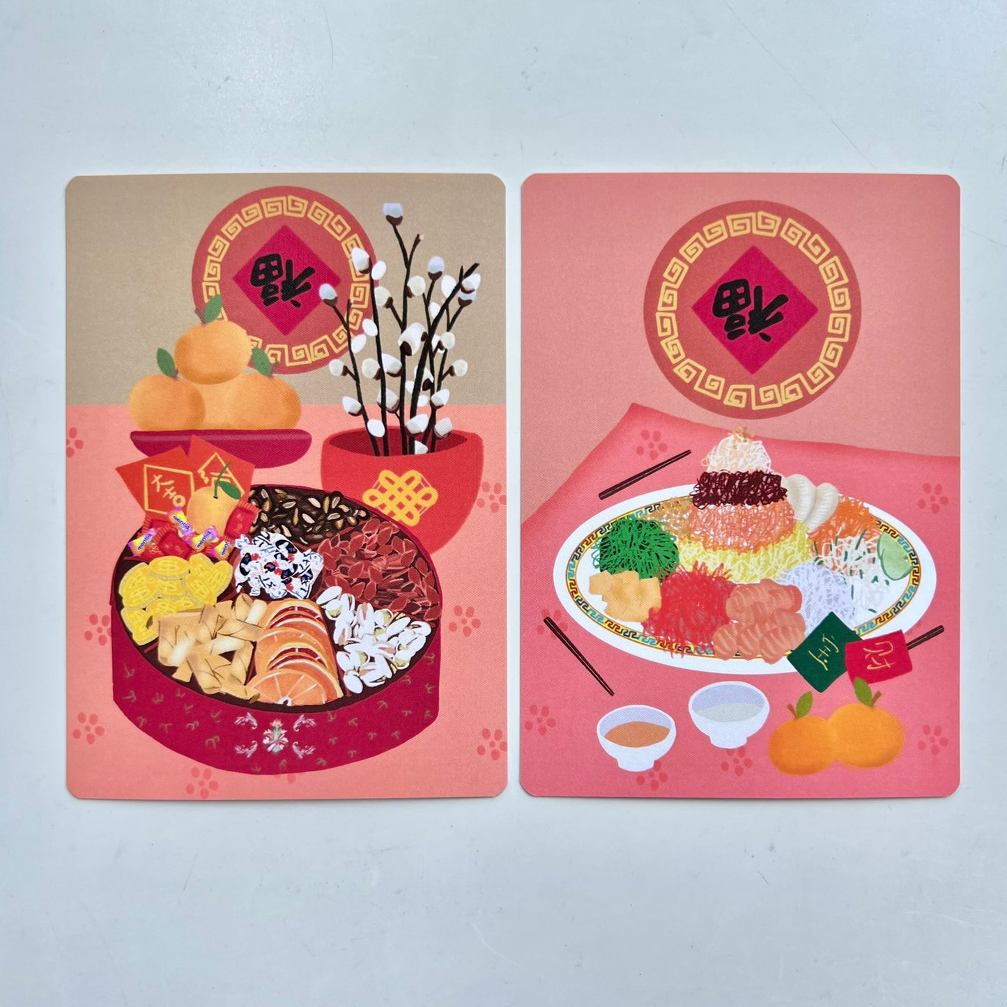 A table for Good Luck | Postcard