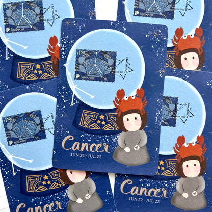 Horoscope Aries Taurus Gemini Cancer | Postcard / Maxicard