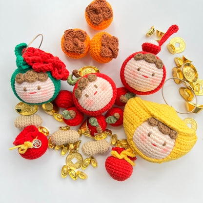 Apple | Bag Charm / Keychain