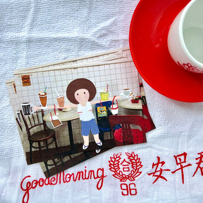 Singapore Local Coffeeshop Kopitiam | Postcard
