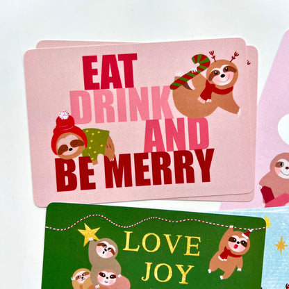 Merry Sloth Christmas | Postcard
