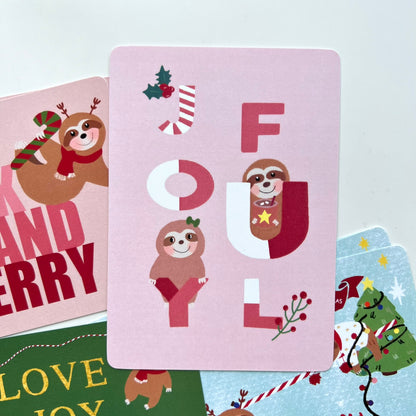 Merry Sloth Christmas | Postcard
