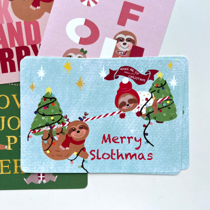 Merry Sloth Christmas | Postcard