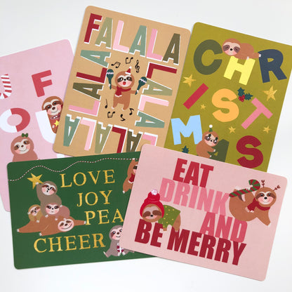 Merry Sloth Christmas | Postcard