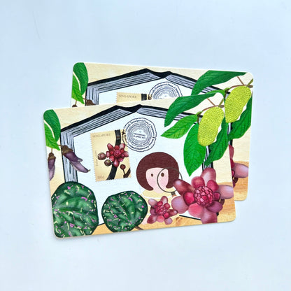 Endangered Flora of Singapore | Postcard / Maxicard