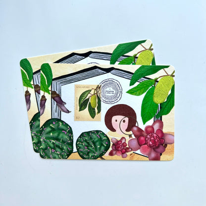 Endangered Flora of Singapore | Postcard / Maxicard