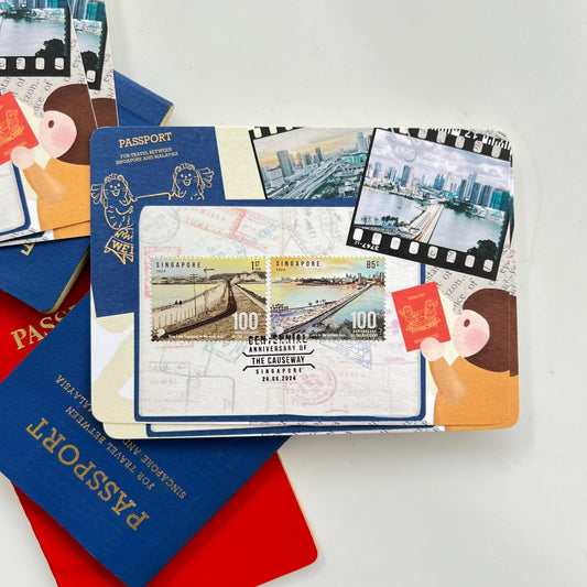 Singapore Malaysia Causeway | Postcard / Maxicard