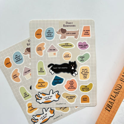 Daily Reminders | Sticker Sheet