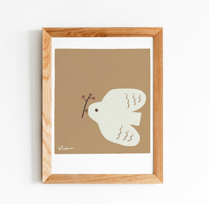Slow Day Bird | Art Print