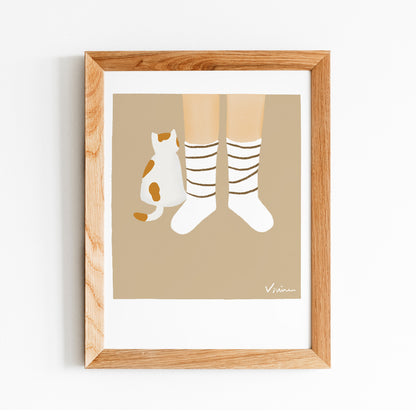 By My Side | Art Print