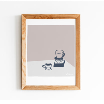 Quiet Moments: Slow Sip | Art Print