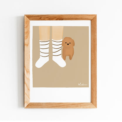 By My Side | Art Print