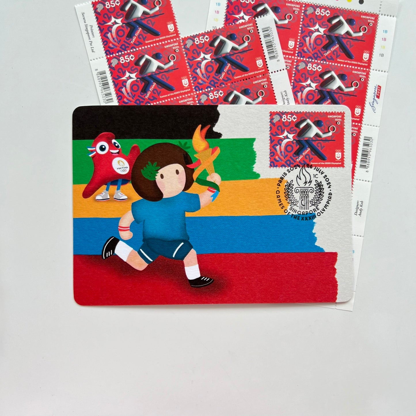 Olympic Games Paris 2024 | Postcard / Maxicard